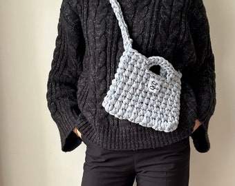 Aimée Bag - CrossBody Bag, handmade, crochet