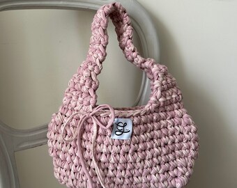 Jilly Bag - Shoulder Bag, handmade, crochet