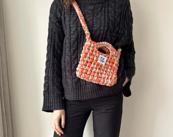 Aimée Bag - CrossBody Bag, handmade, crochet