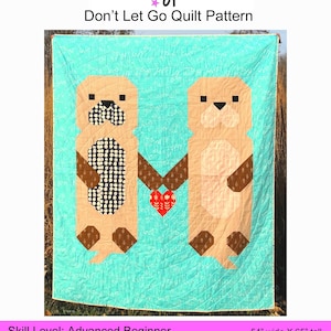 Don&#39;t Let Go Quilt PDF Pattern Download by woollypetals