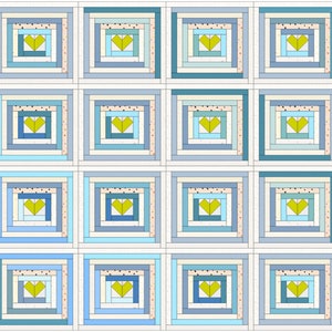 Clogged Quilt PDF Pattern Download by woollypetals image 8