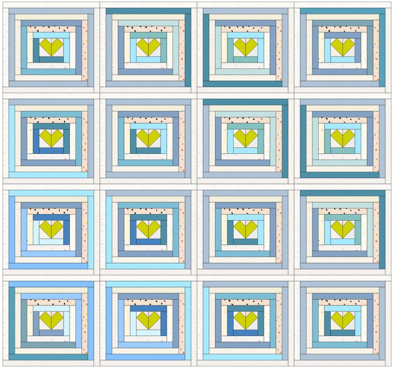 Clogged Quilt PDF Pattern Download by woollypetals image 8