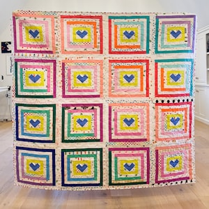 Clogged Quilt PDF Pattern Download by woollypetals image 2