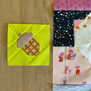 Squirrel Quilt PDF Pattern Download by woollypetals image 6