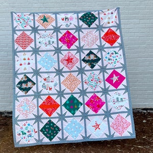Sparked Quilt PDF Pattern Download by woollypetals image 3