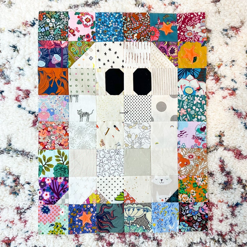PDF Pattern Ghost Party Quilt Digital Download image 9