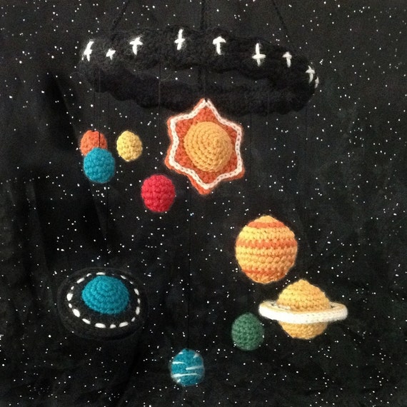 Crocheted Solar System Mobile Pattern Pdf