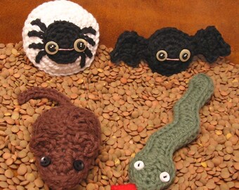 Creepy Crawlies Crochet Pattern Set PDF