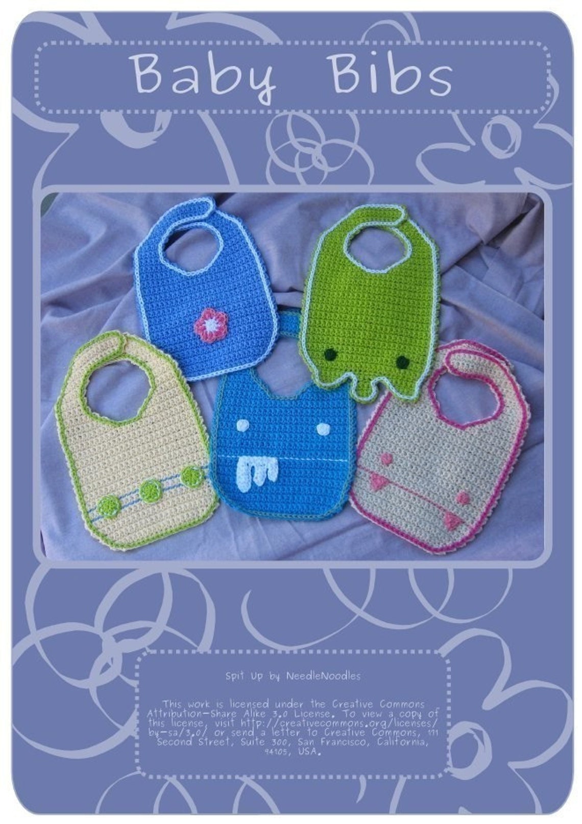 Crochet Baby Bib Pattern PDF Etsy