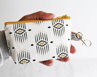 keyring zipper pouch
