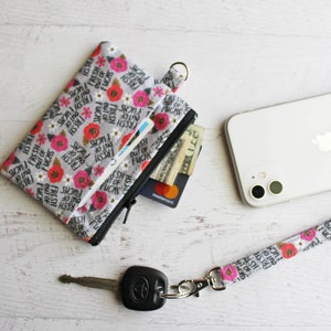 Cartera portadocumentos - Recién salida de la fábrica - Ideas de regalo para ella, billetera pequeña con diseño floral