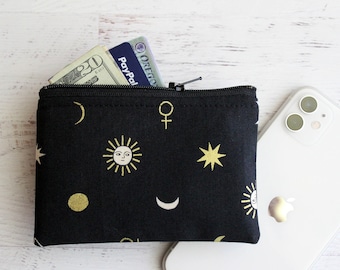 Yunshm Bohemian Sun Moon Personalized Leather Classic Floral Coin Purse Clutch Pouch Wallet For Womens Yunshm Bohemian Sun Moon Personalized Leather Classic Floral Coin Purse Clutch Pouch Wallet For Womens
