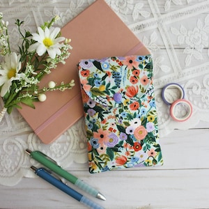 Vibrant Floral Fabric Pouch | Whimsical Desk Accessory & Pen Holder