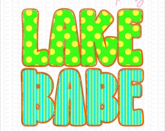 Lake Babe Leopard Neon Summer Lake Beach Summer Summertime Trendy Comfort Colors Mockup Up Ideas Girly River Varsity Polka Dots