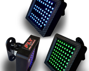 Vlag LED-paneelindicator PC Simracing Eco Series Sim Racing Vlaggen USB LED-vlag Signaalvlaggen Spotter Versnellingsindicator Max RPM Simulators