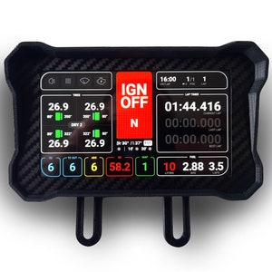 Sim racing dashboard touchscreen 5” inch, racing simulator screen, dash board touch screen, display simulator simulation support