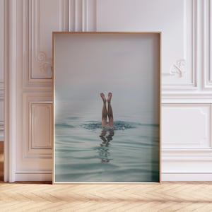 Póster de océano / Póster de surf vintage / Póster de verano / Arte mural playero / Arte mural de surf / Impresión vintage de California / Póster de playa vintage