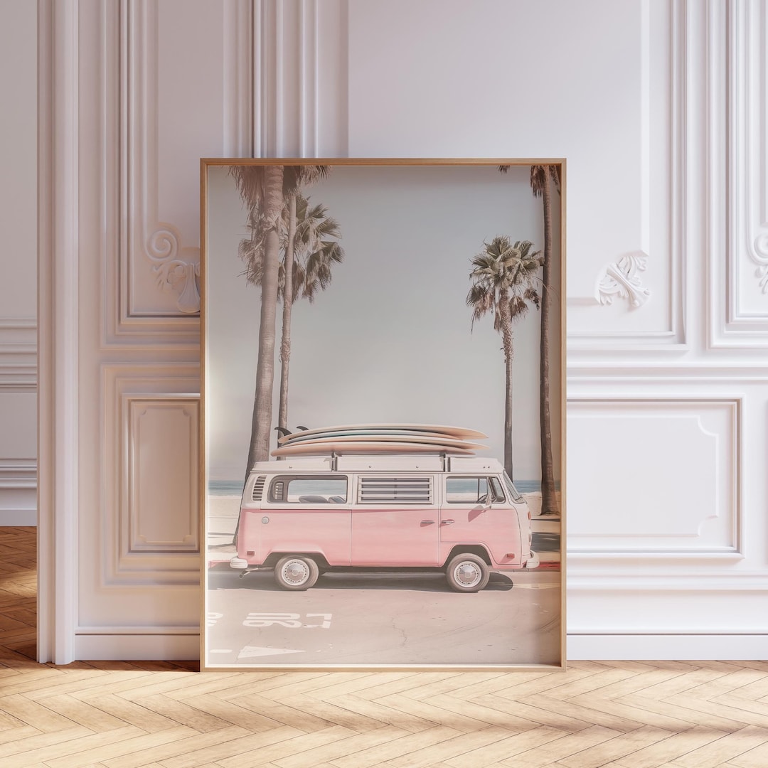 Décoration Murale En Bois - Pagaie Flamant Rose Style Nautique Plage Tropicale