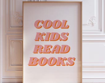 Cool Kids Read Books Print