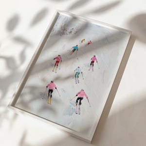 ski wall art