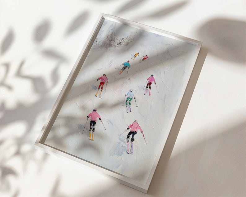 ski wall art