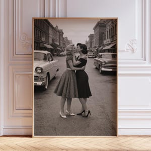 Vintage Lesbian Wall Art Print