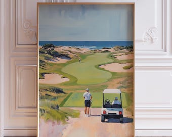 Stampa artistica da parete Golf