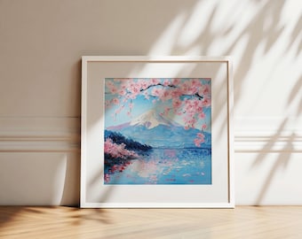 Cherry Blossom Wall Art Print