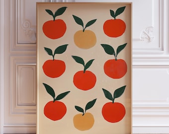 Stampa artistica da parete con pomodoro