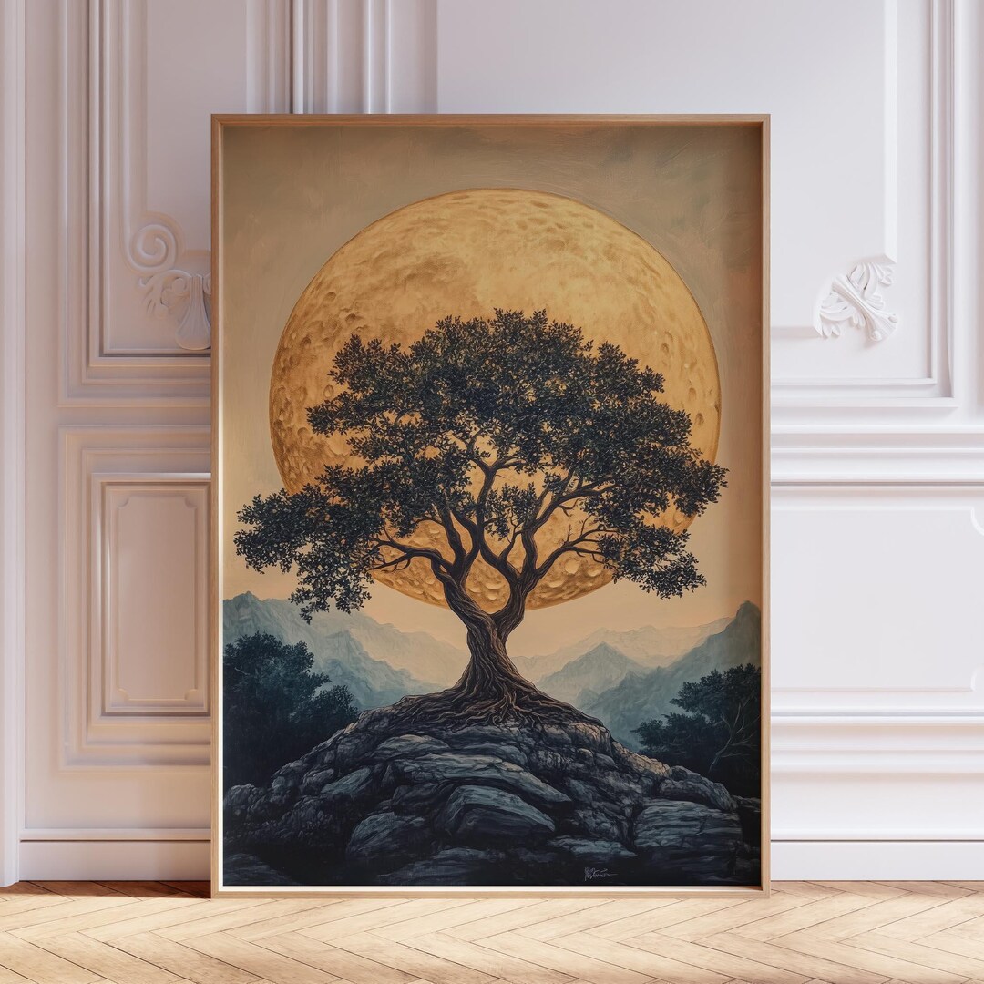 Tree of Life Wall Art Print - Etsy