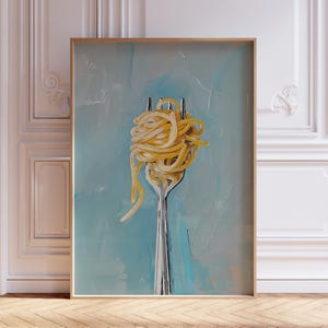 pasta wall art