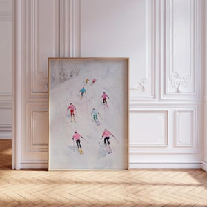 ski wall art