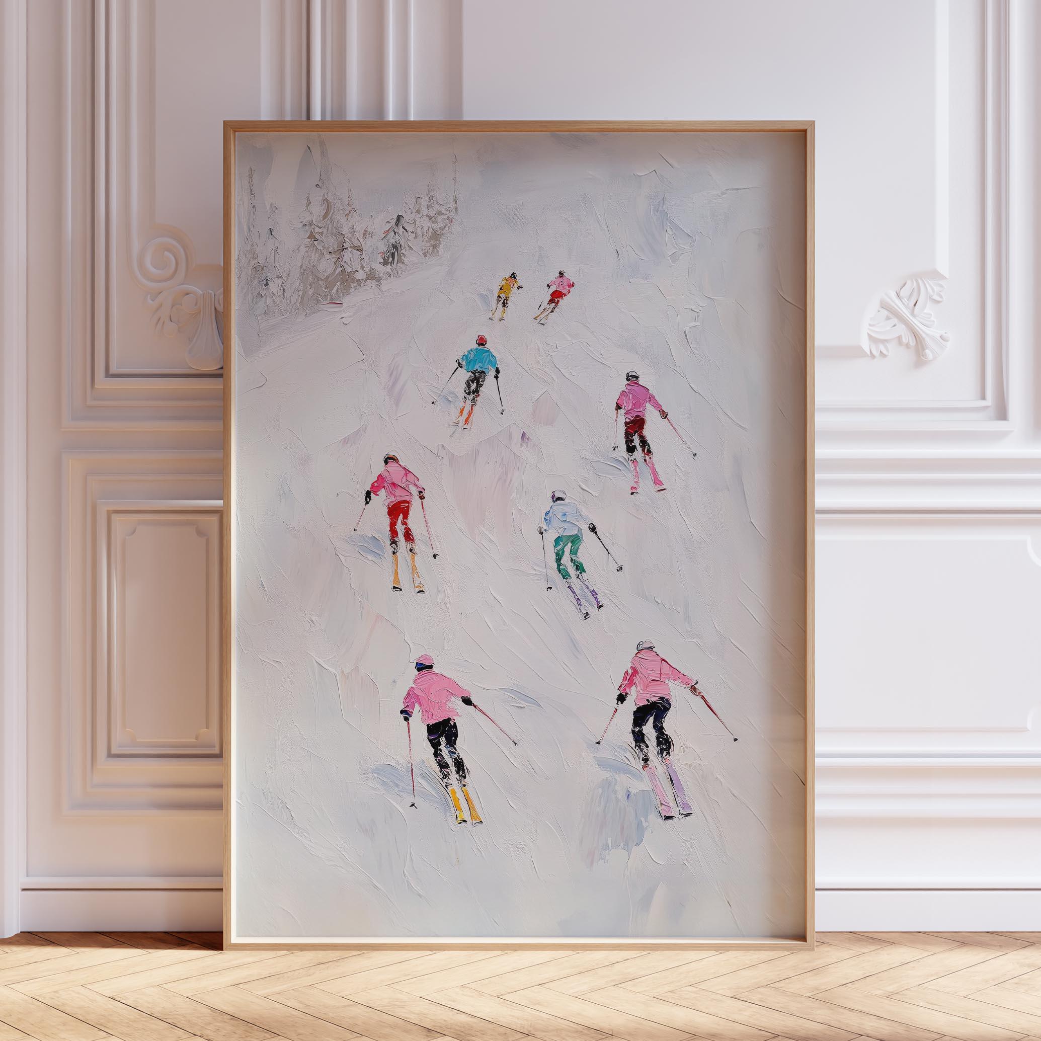 Ski pour enfants des années 1970 - Canada