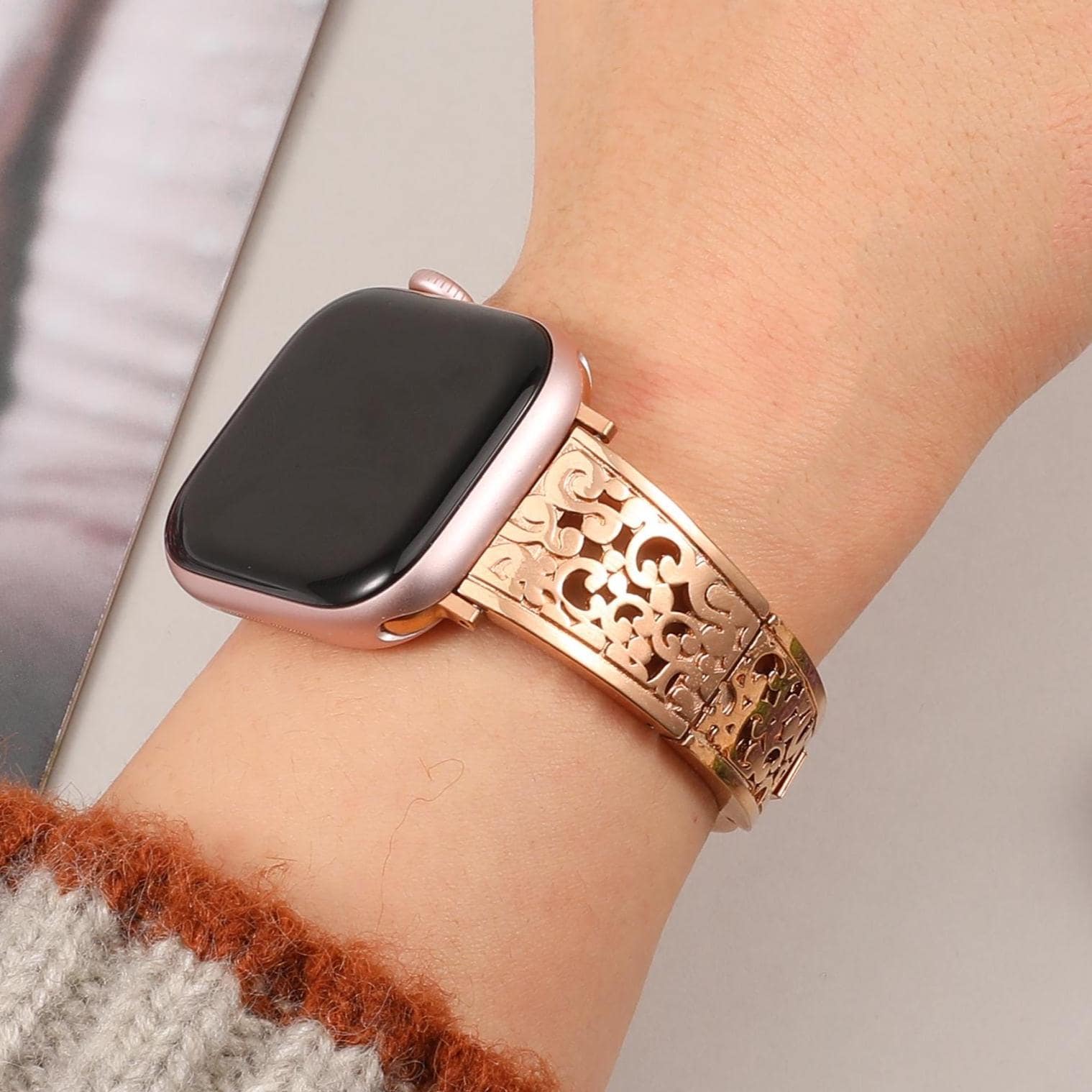 Bronze Watch Bracelet - Etsy display picture 3