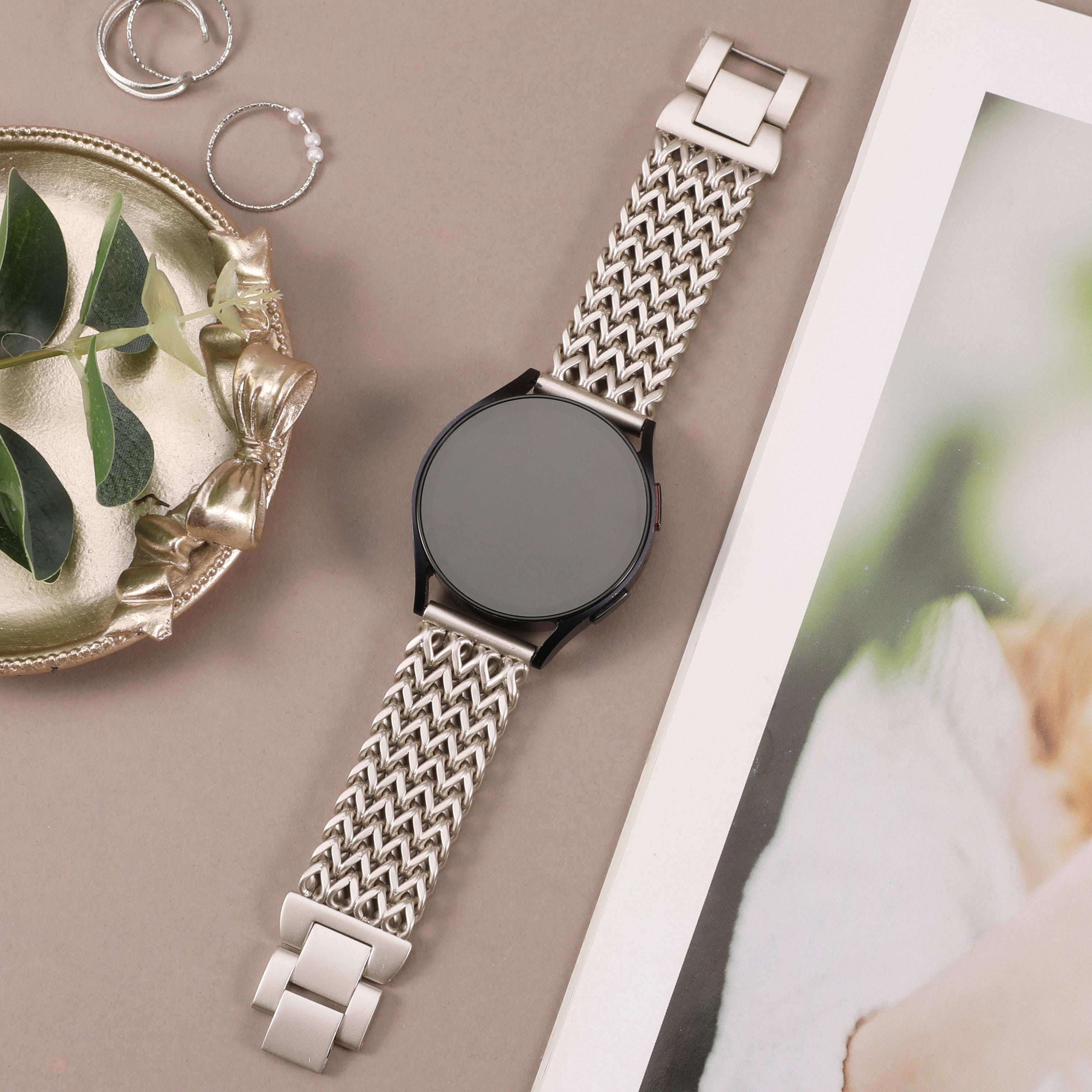 腕時計用ベルト・バンド LLOYD Stone Watch Rose Gold Case for Galaxy Watch 4 40mm LL4 Samsung Watch Band Rose Gold - Etsy