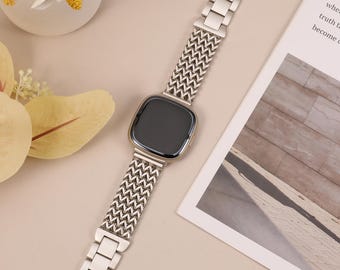 Charlam 6 Pack Bracelets de Remplacement Compatible avec Bracelet Fitbit Versa 3/ Versa 4