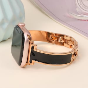 Enamel Bracelet Watch - Etsy display picture 2