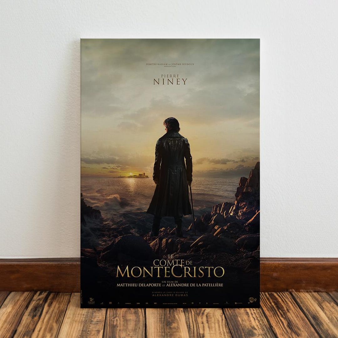 The Count of Monte-cristo Poster, Original Comedy Movie Poster, Wall ...