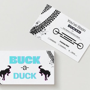 Buck Buck Bronco Anhänger