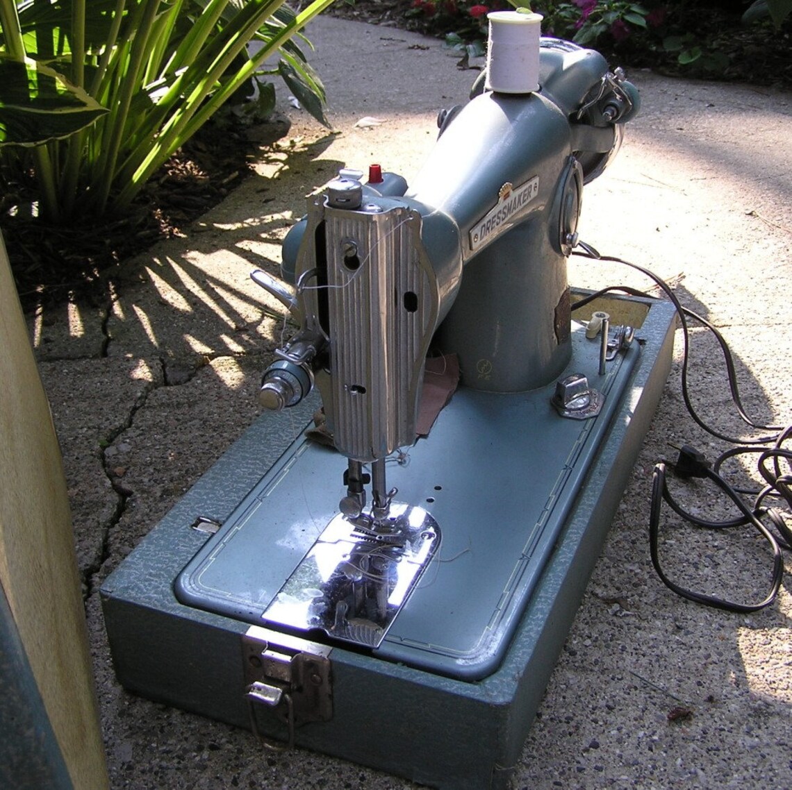 Monarch Dressmaker Portable Sewing Machine Etsy