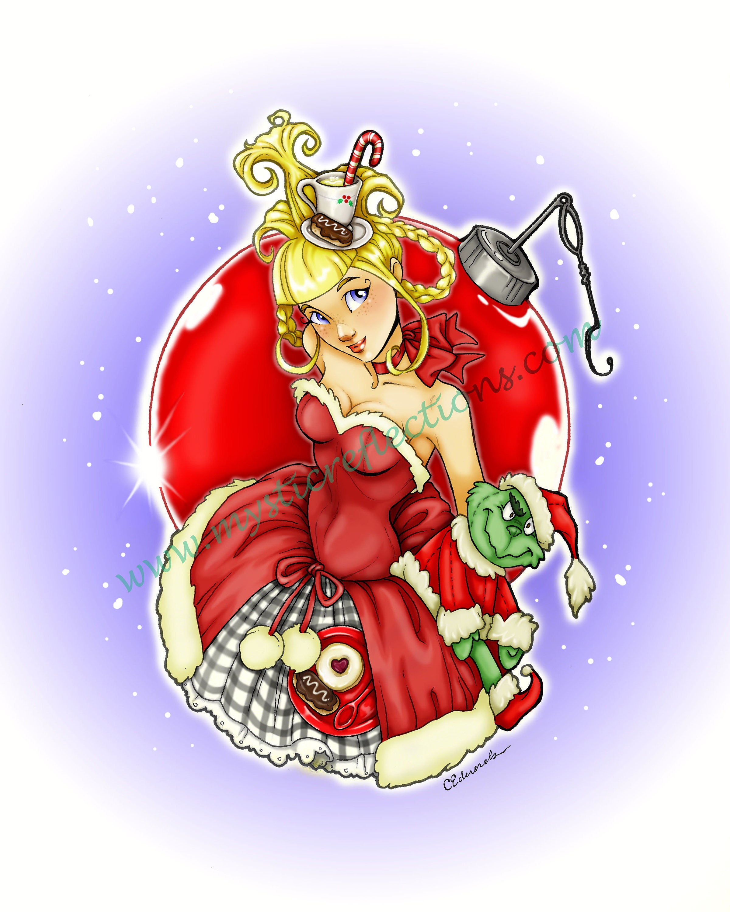How The Grinch Stole Christmas 2022 Cindy Lou Clip Cindy Lou Who The Grinch Stole Christmas Art Print | Etsy Norway
