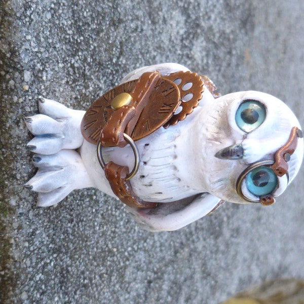 Whisp Owl Steampunk Myxie Pal