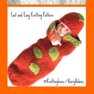 3 Baby Cocoon Patterns Knit Pattern Pack Tutorials - Etsy