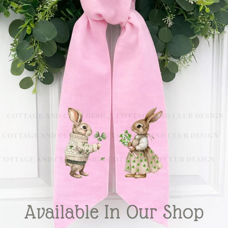 Bunny Rabbit Tea Towel - Thumbnail 4