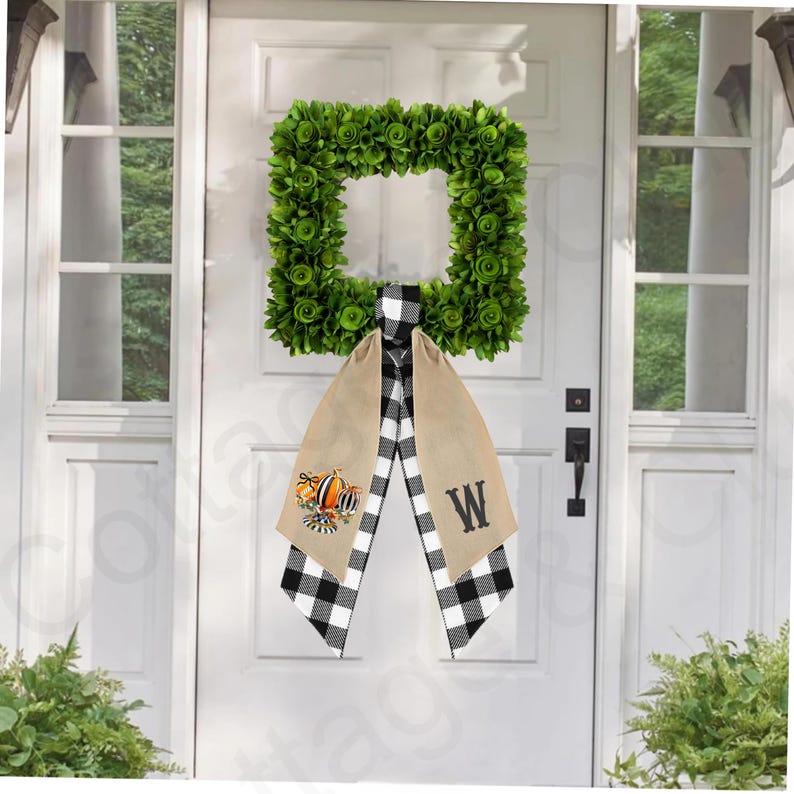 CottageandClub Wreath Sash - Thumbnail 5