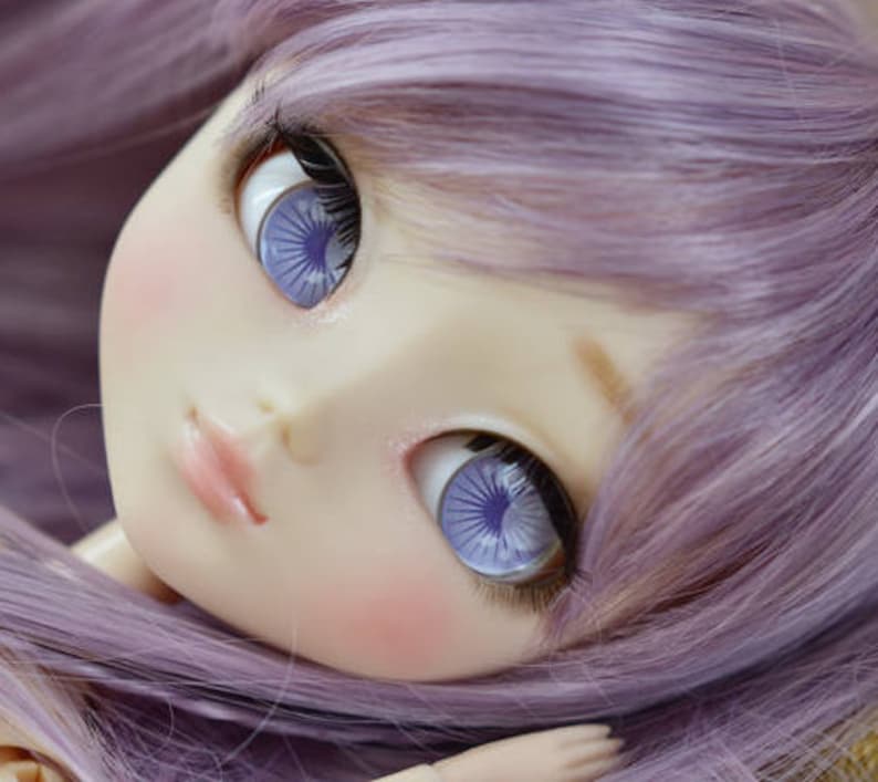 Pullip / BJD / Dollfie Dream Printable Eye Chips Sheet 1 Updated 12mm 13mm image 10