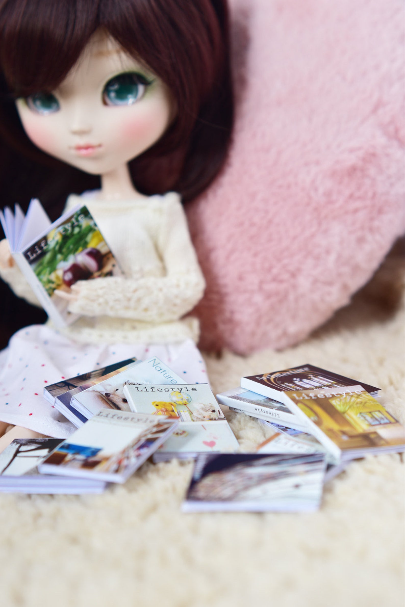 Miniature Magazines Printables 2 for Doll House 16 / 18 / Etsy