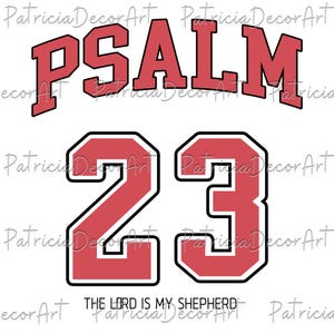 Psalm 23 Svg, The Lord Is My Shepherd Bible Verse Digital Design, Christian Faith-Based Graphic, Religious Gift Art, Laser Cut Files