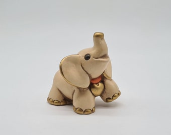 Thun Bozen ceramic elephant vintage ceramic figurine design Italy ceramics figurine 70s 80s 1980s pottery mcm