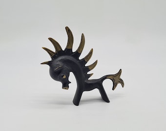 Karl Hagenauer fire horse horse bronze vintage design Walter Bosse figurine 50s 1960s 60s Austria mid century modern mcm